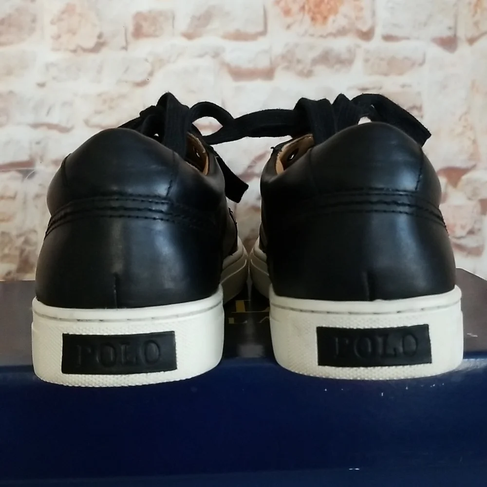 Polo Ralph Lauren Jetson Leather Sneakers